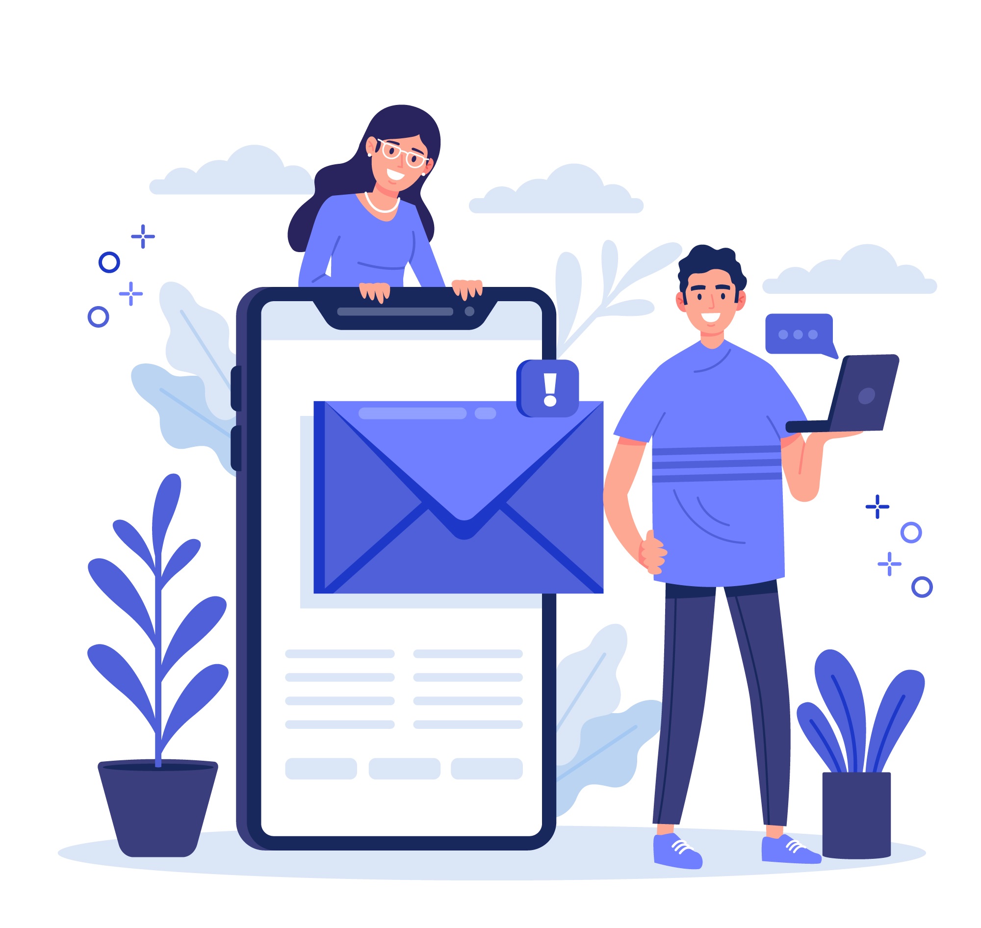 Graphics for ai email responder