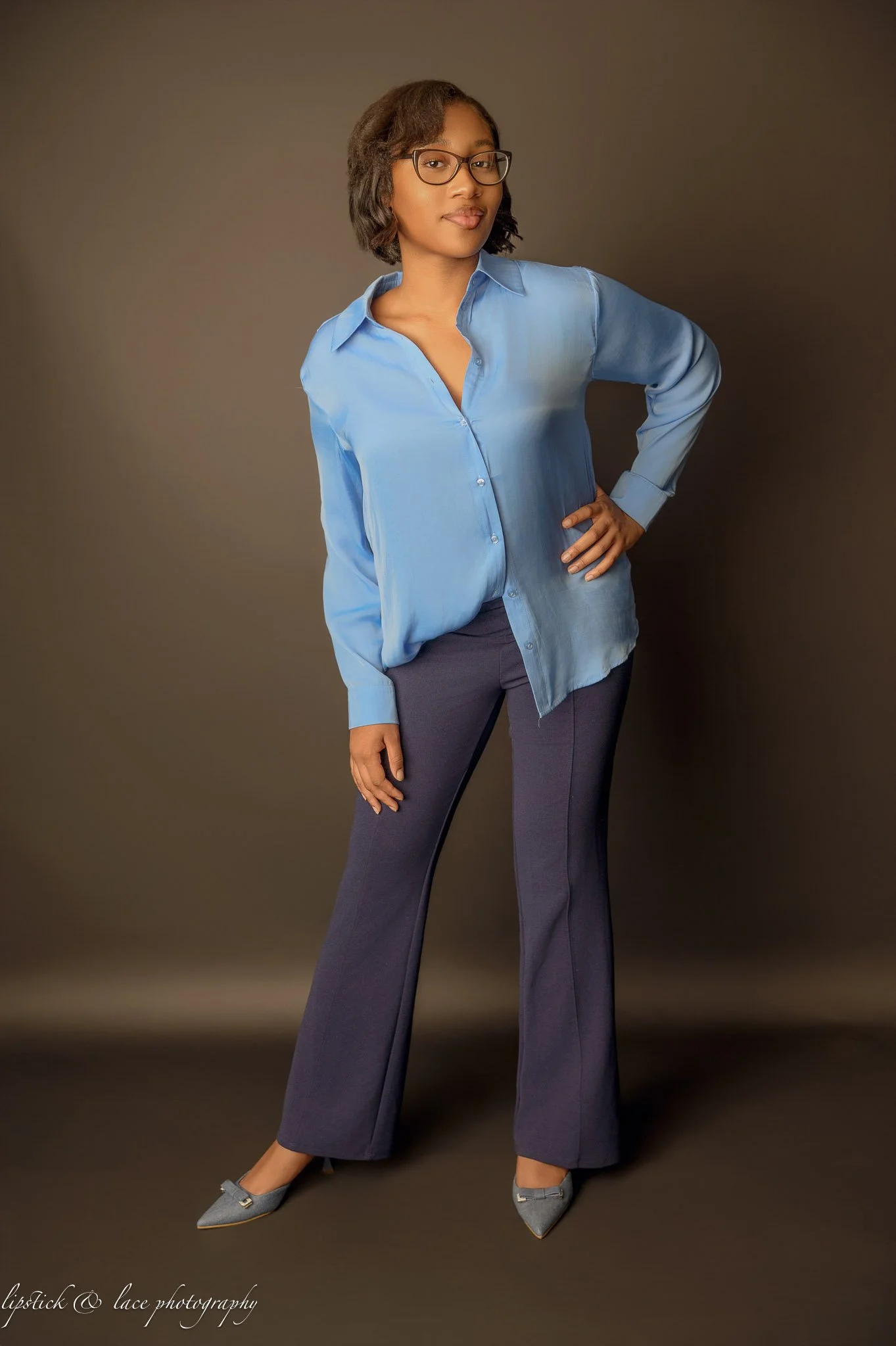 branding photo of a young woman