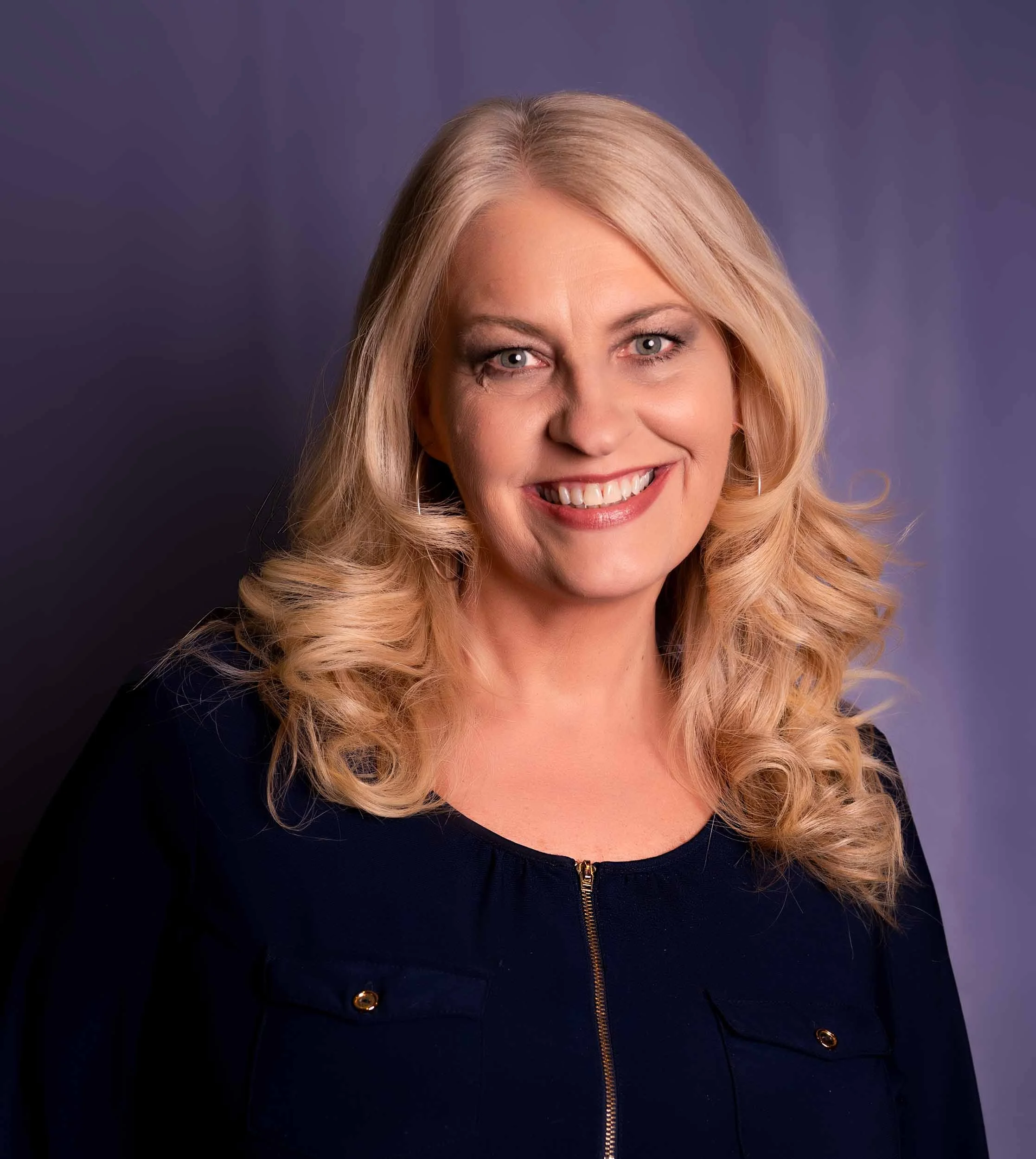 professional headshot of blonde woman