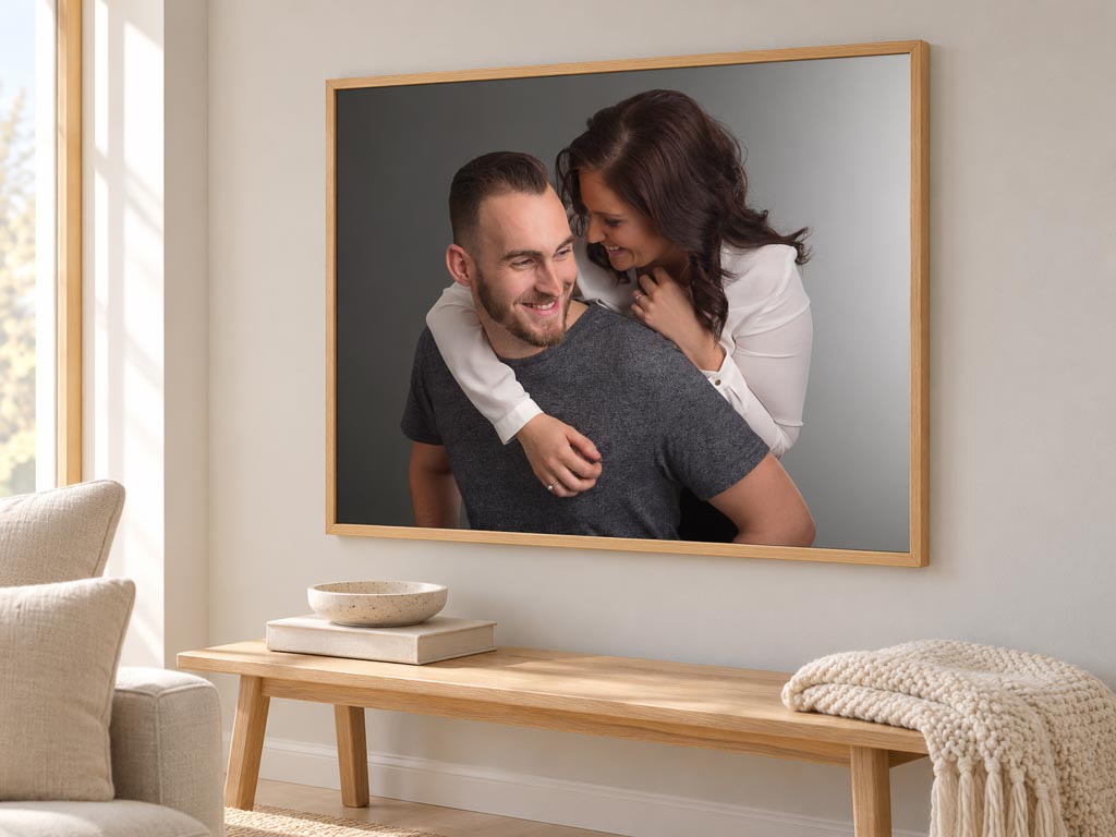 Open Gallery Frame portrait with no glass