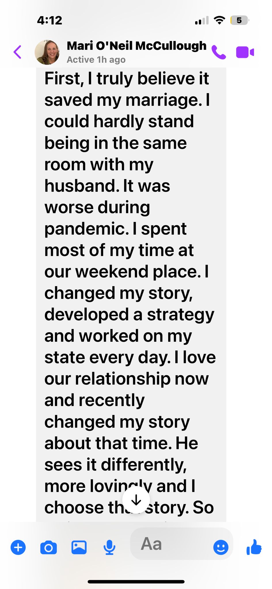 RTJ graduate testimonial