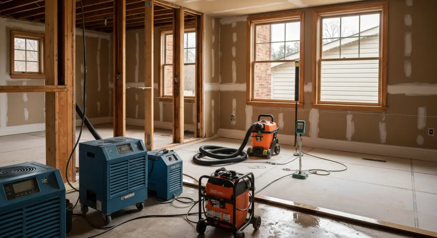 Water damage restoration