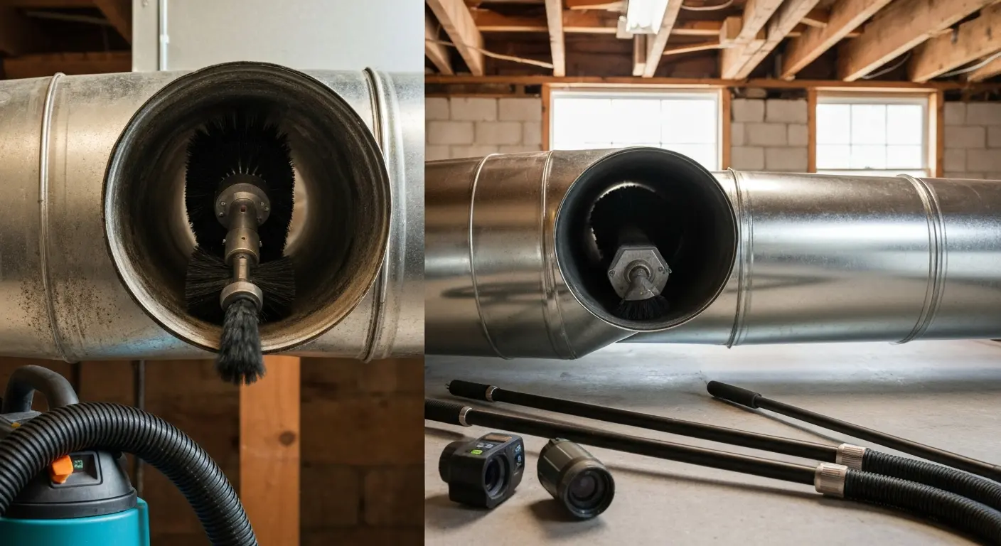 HVAC system cleaning