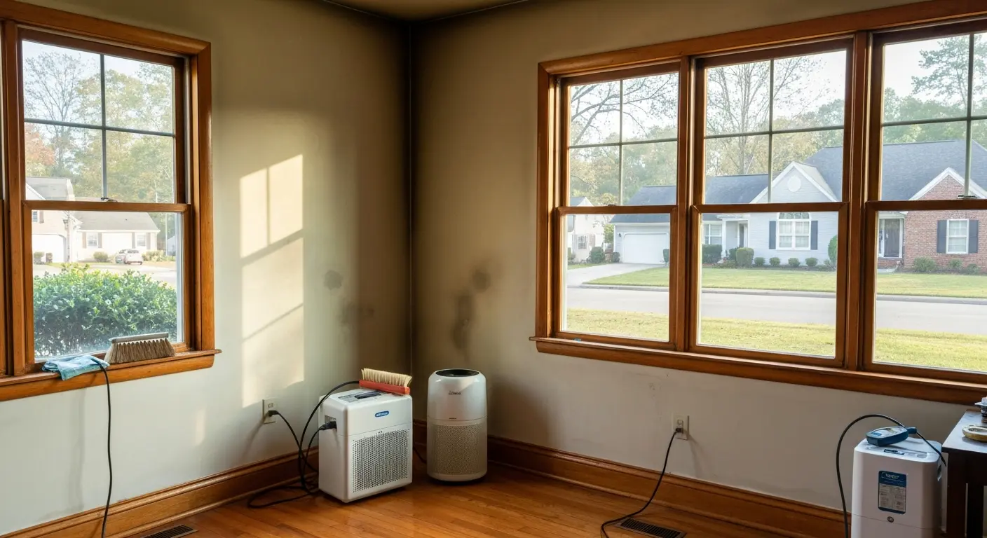 Smoke damage cleanup service