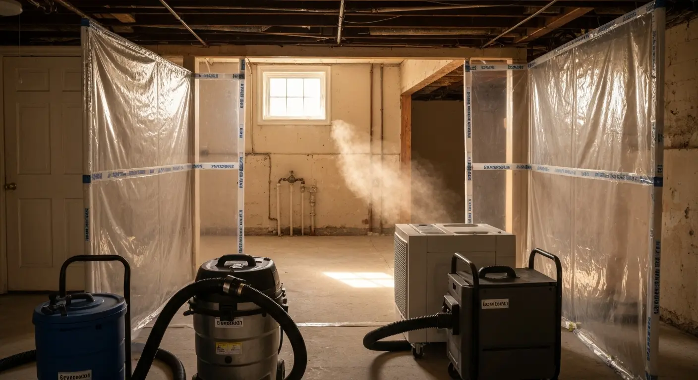 Professional cleanup and decontamination