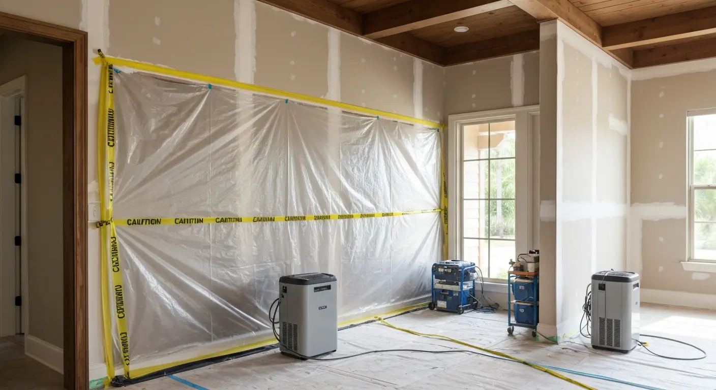 Mold remediation containment