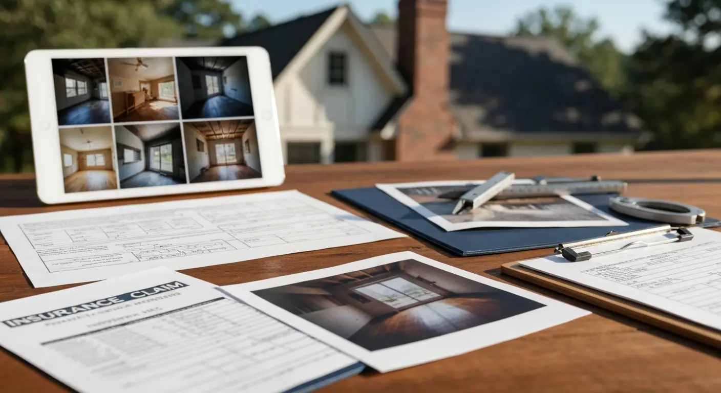 Insurance claim documentation and support