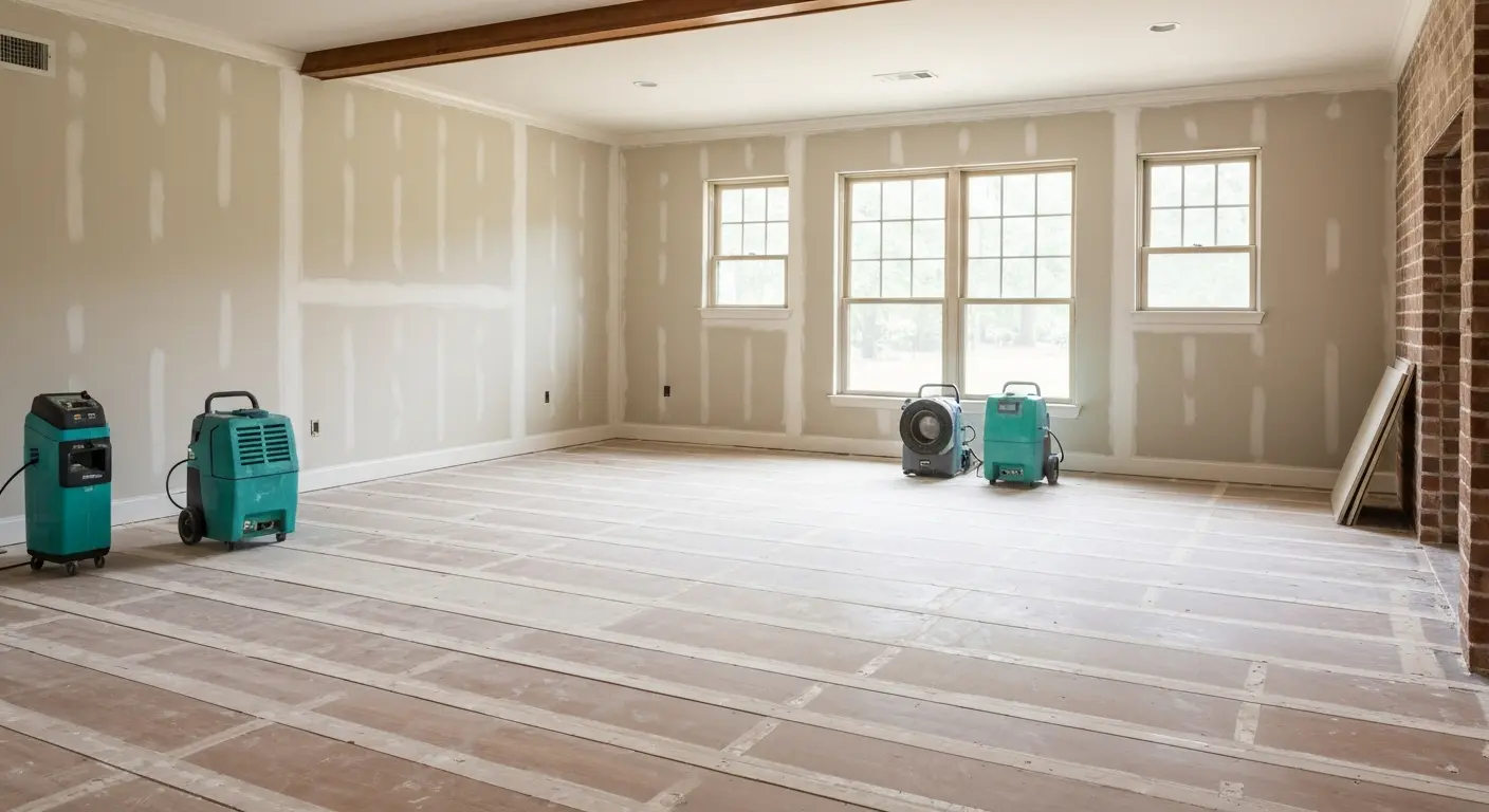Fire damage restoration