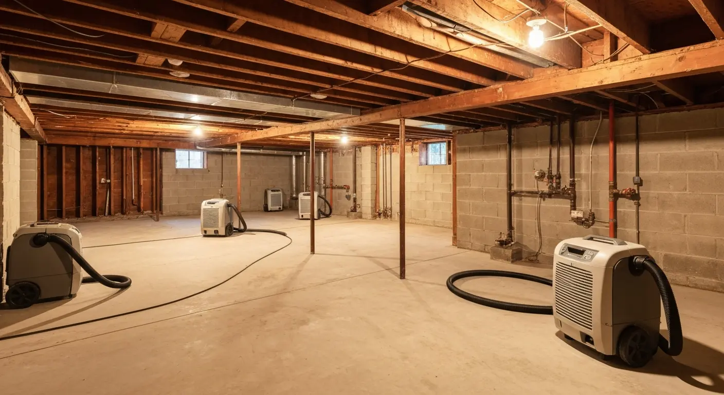 Basement water extraction