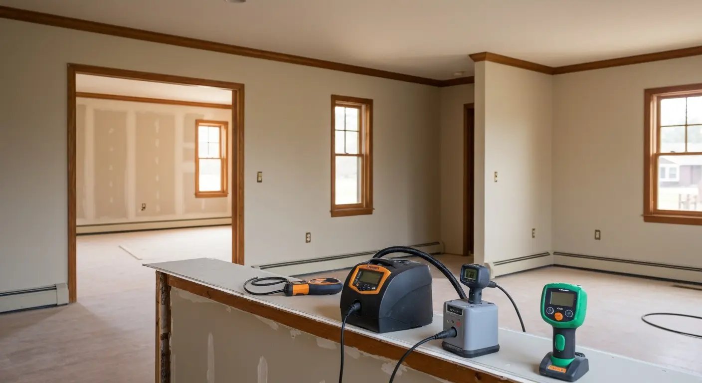 Fire damage restoration and rebuilding