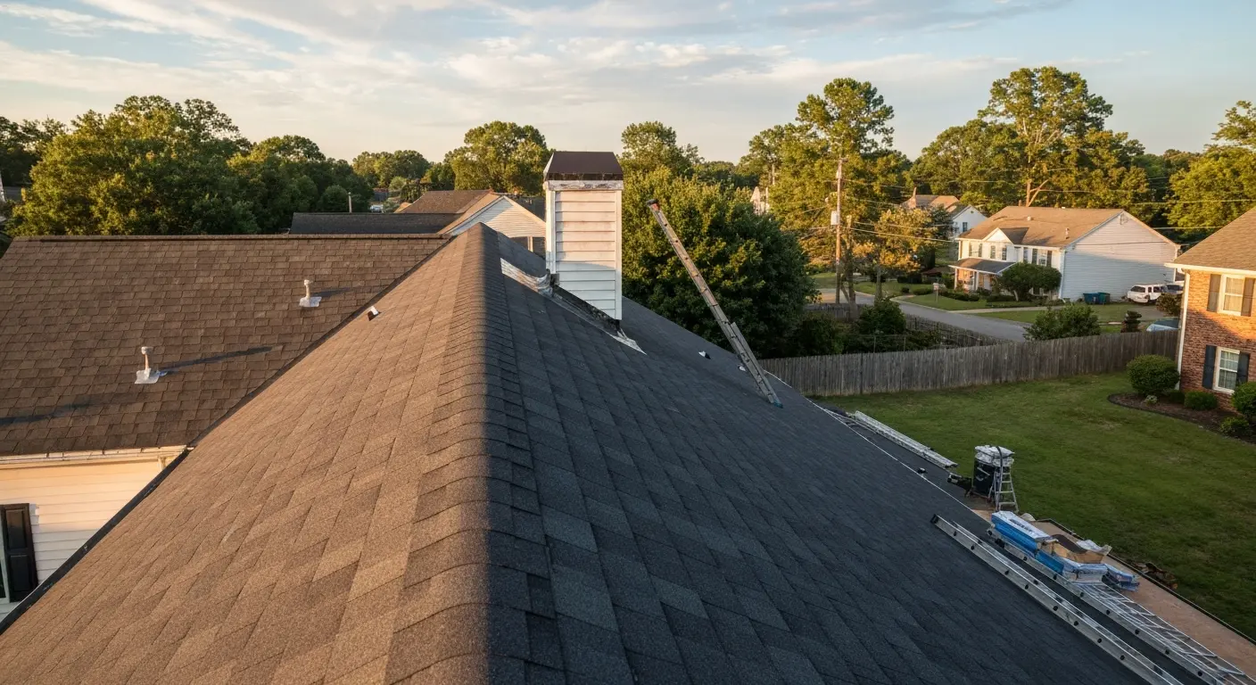 Roof replacement project