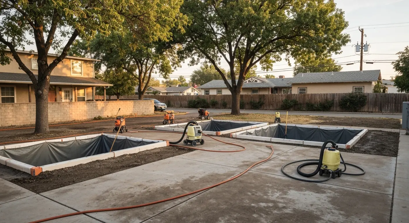Cleanup and sanitation