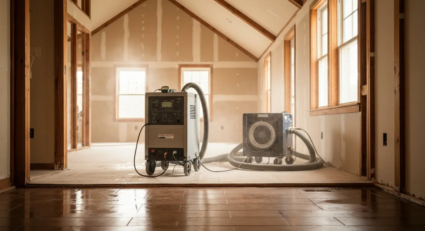 Water damage restoration