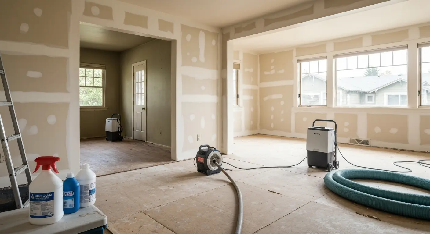 Fire damage restoration