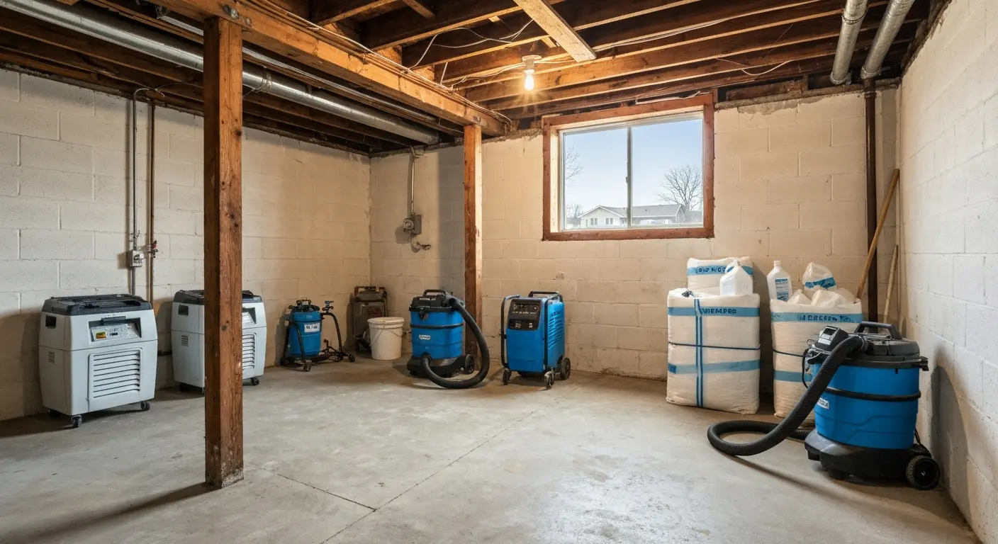 Sewage cleanup restoration