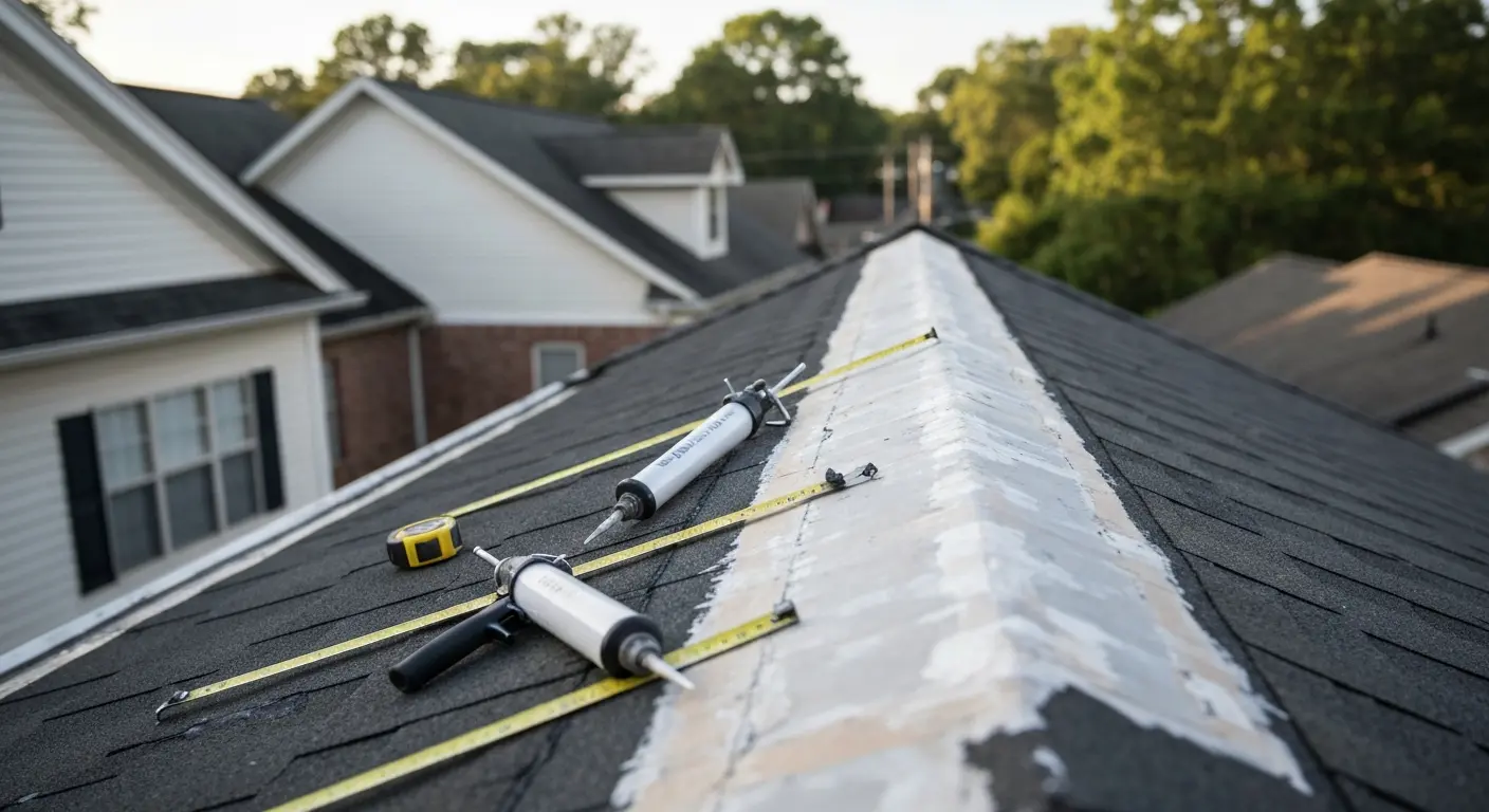 Roof leak repair