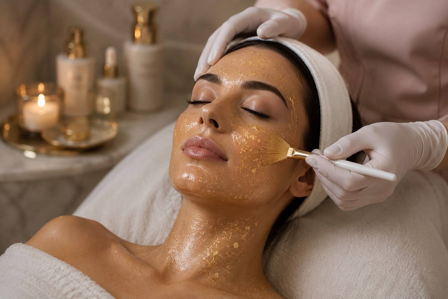 24K Gold Radiance arckezelés
