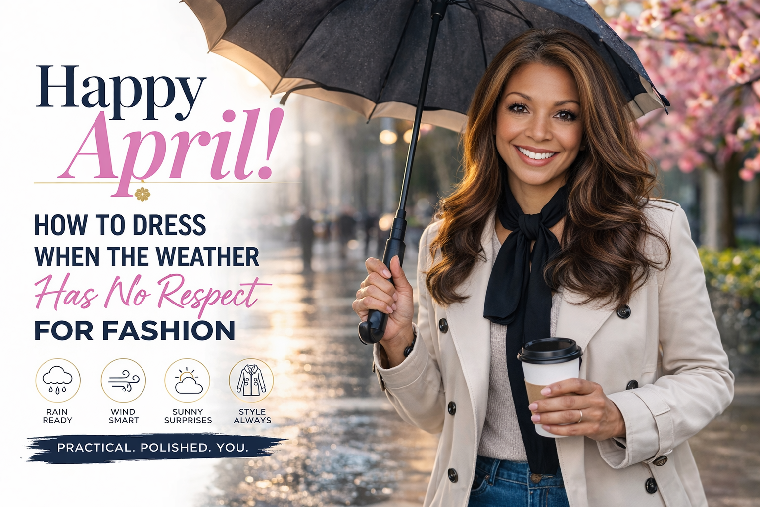 Happy April: How to Dress When the Weather Has No Respect for Fashion