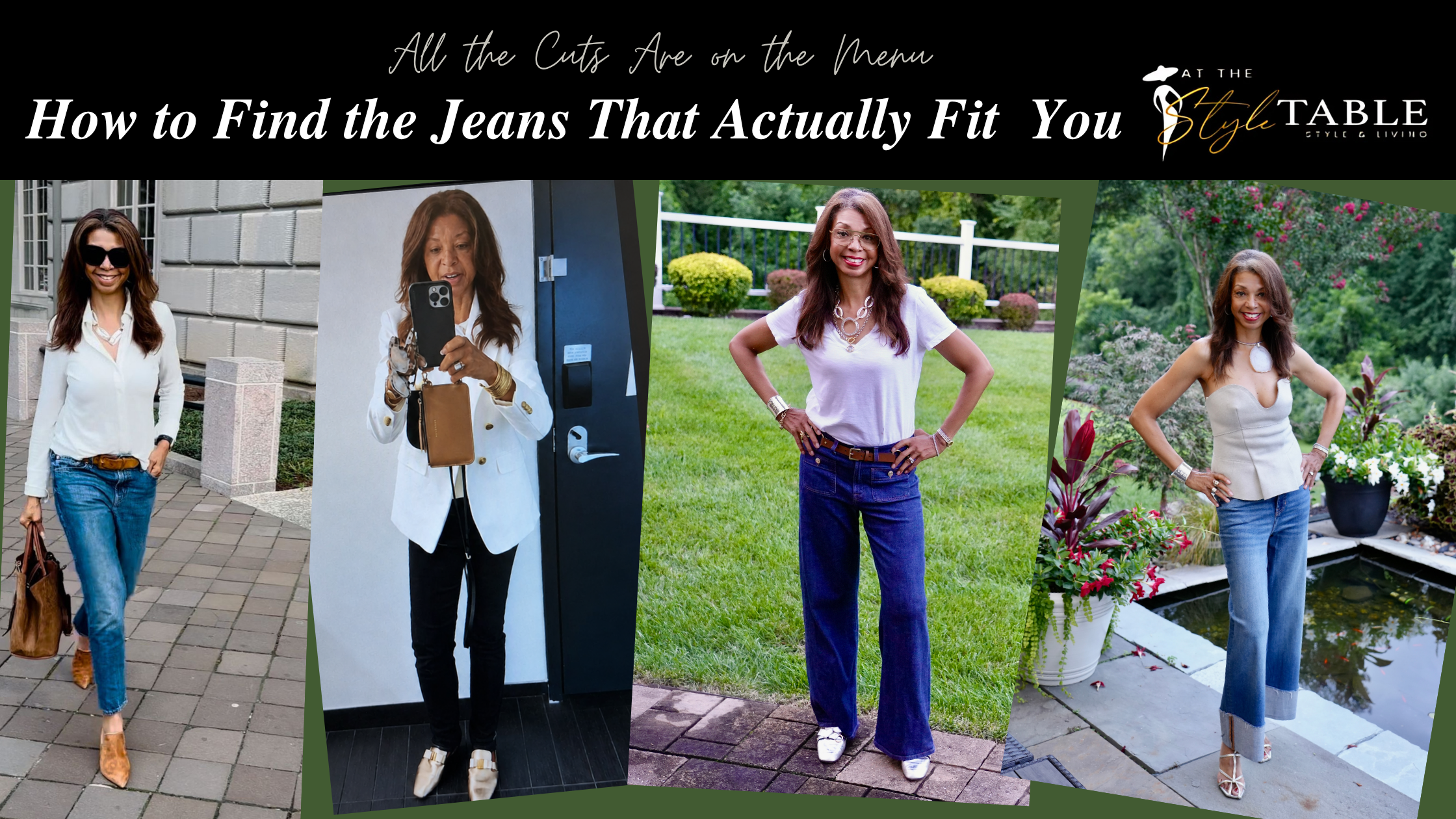 All the Cuts Are on the Menu: How to Find the Jeans That Actually Fit You