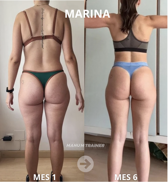 Antes y después Marina
