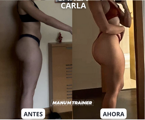 Antes y después Carla