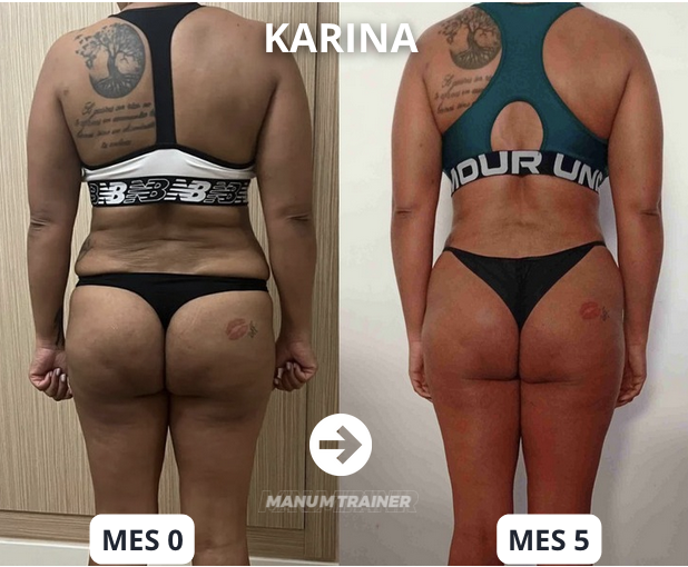 Antes y después Karina