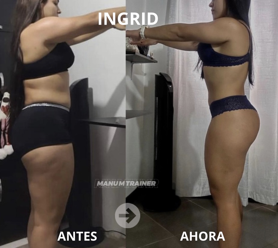 Antes y después Ingrid