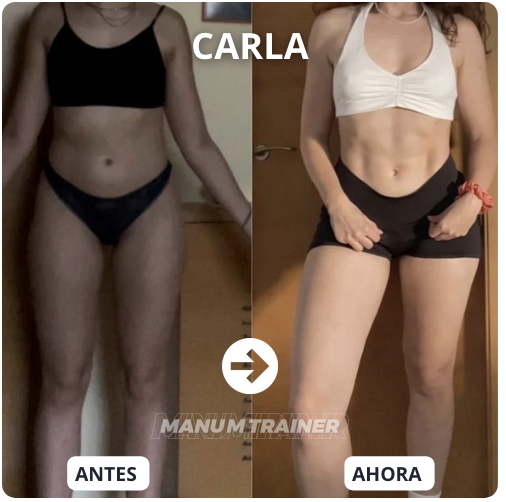 Antes y después Carla