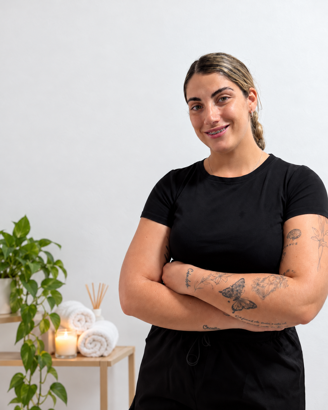 Julia Casanova, quiromasajista en Arona