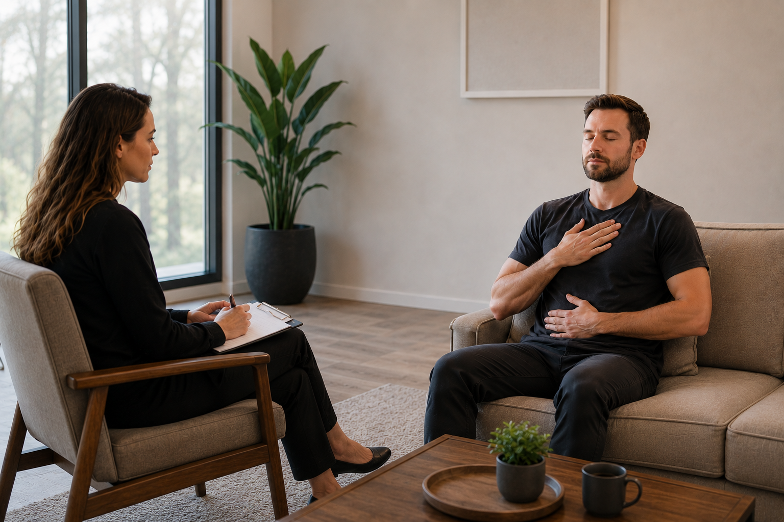 Mouth Breathing - Consultation between therapist and client