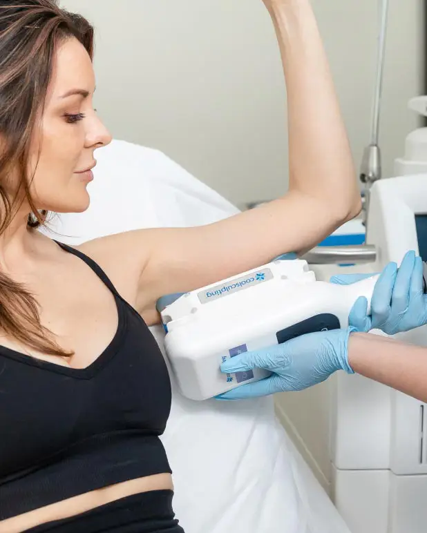 CoolSculpting non-surgical body contouring treatment at Merlan Salon, Boutique and Spa