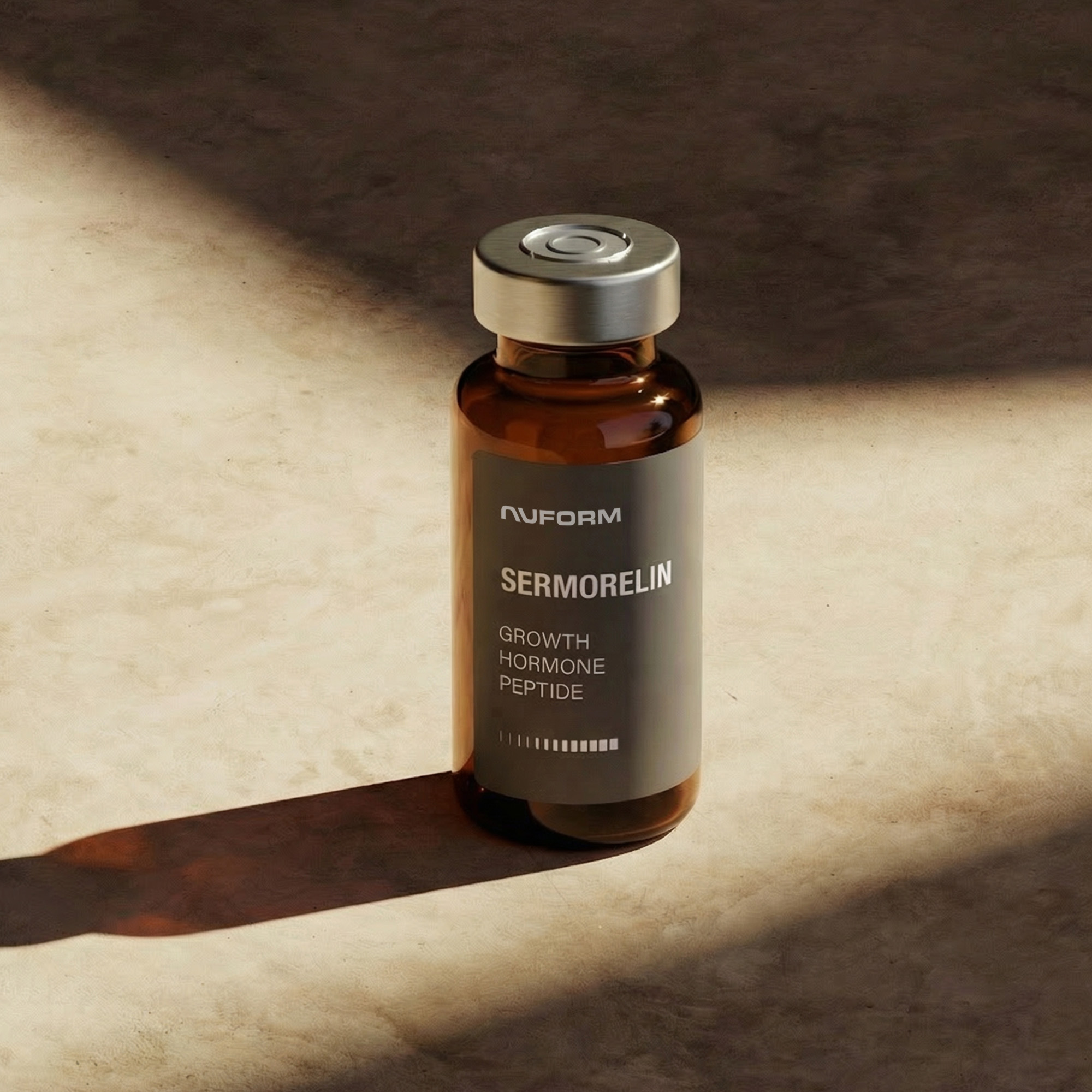 Nuform Sermorelin growth hormone peptide vial