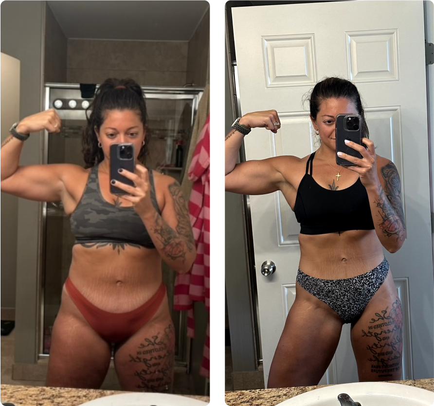 Katrina's before and after