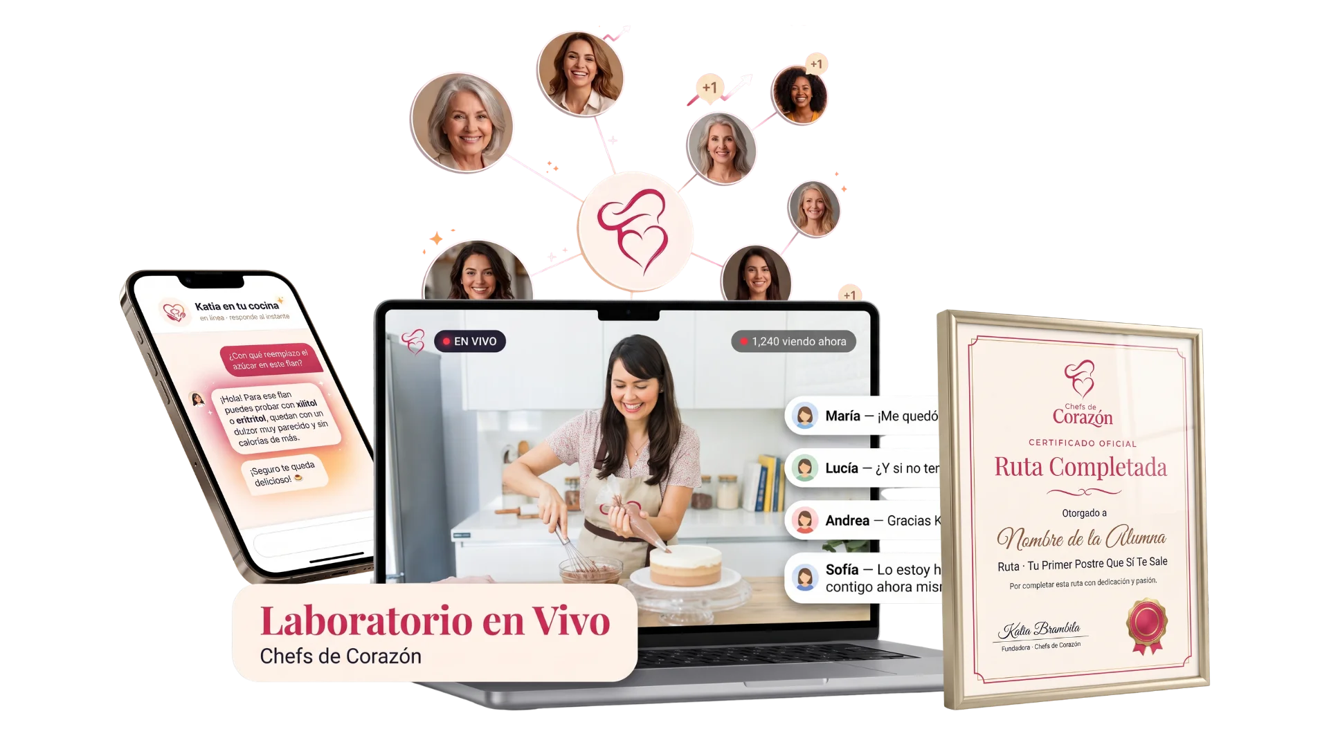 Todo lo que incluye la academia Chefs de Corazón