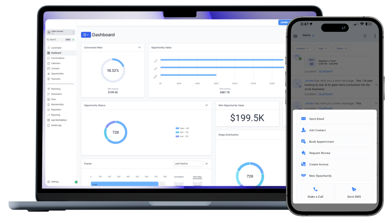 Qualifye Drag and Drop AI Builder