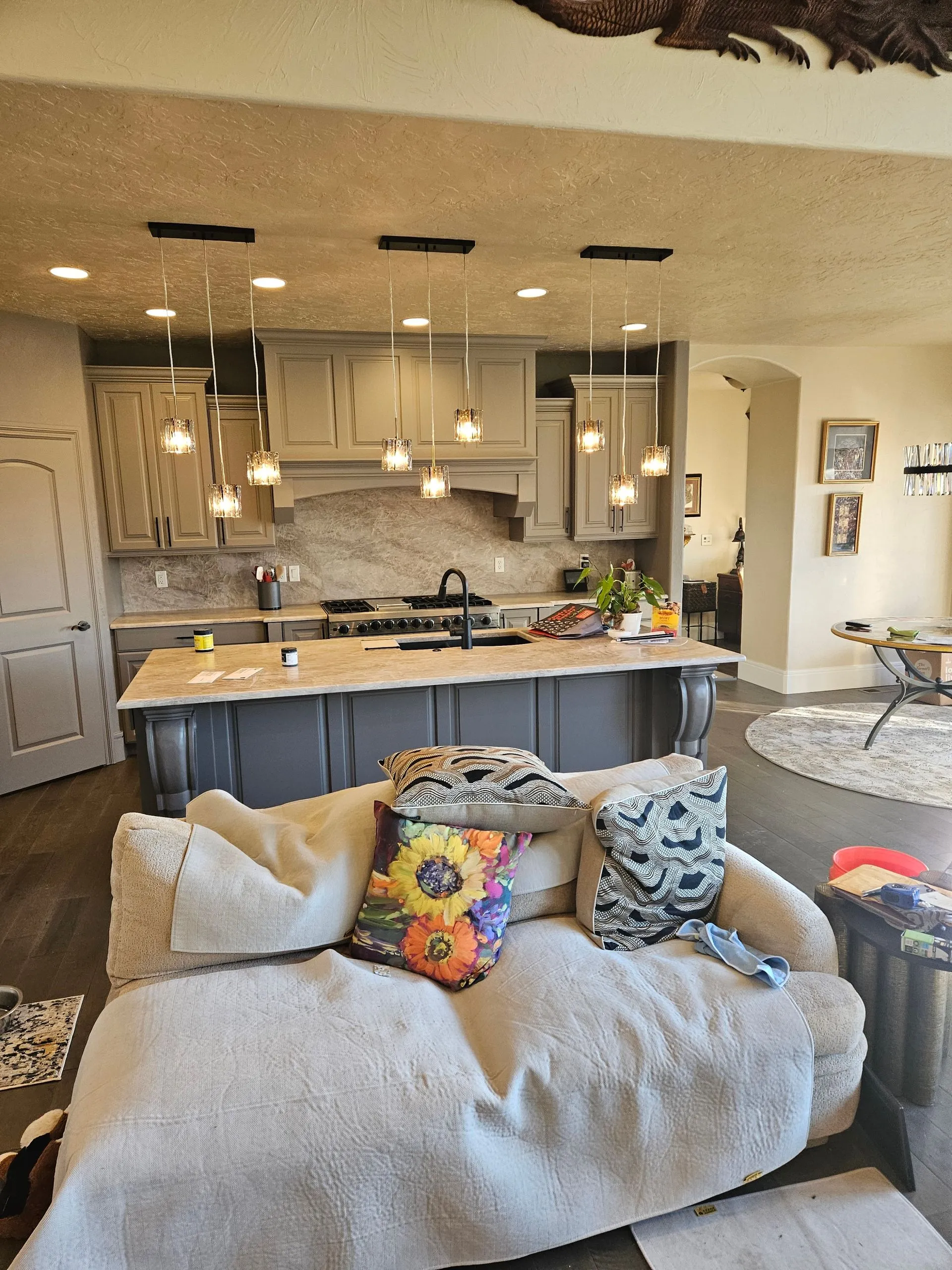 Electrical repair project by a Greeley electrician