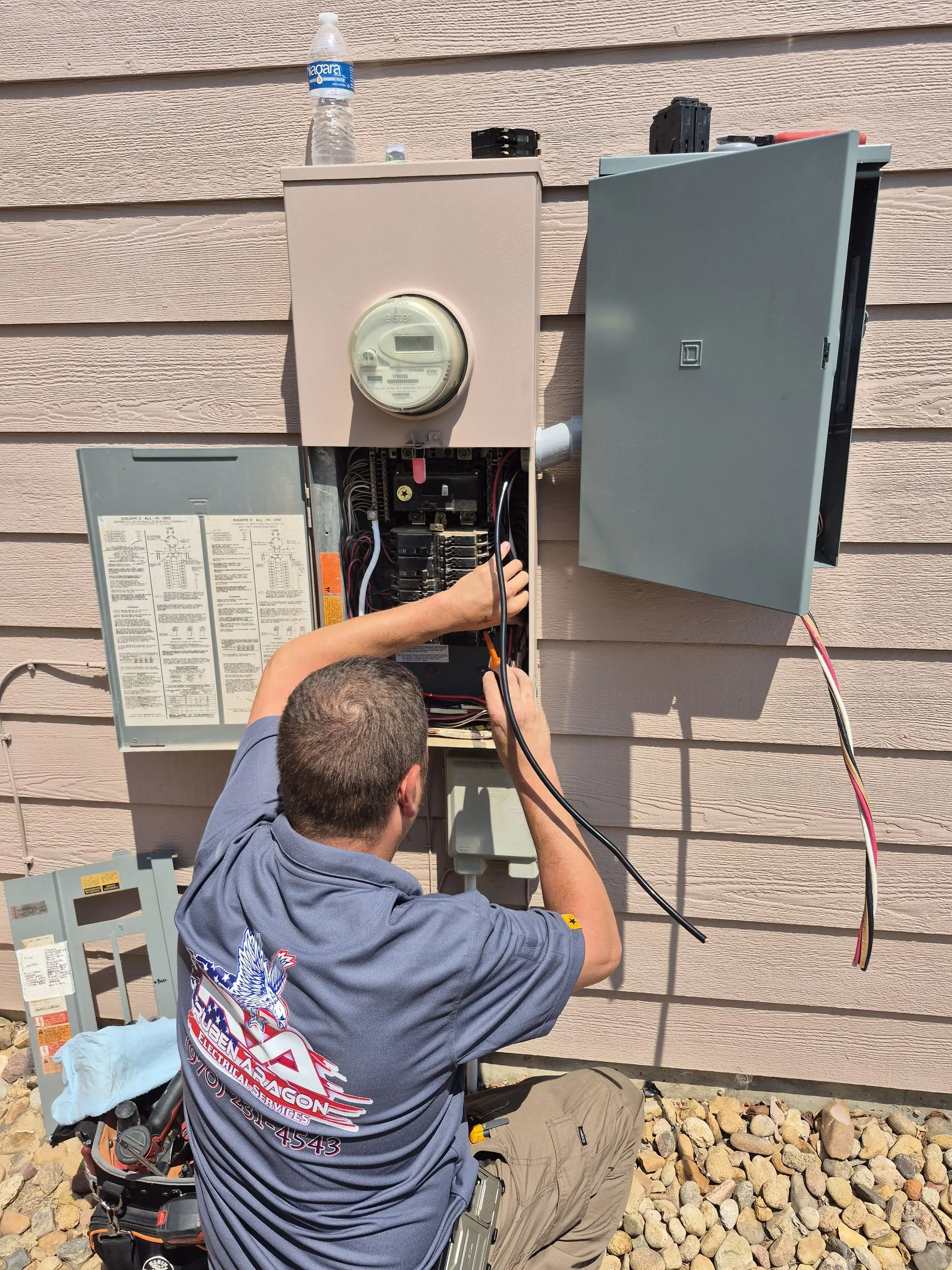 Professional electrical installation in Northern Colorado