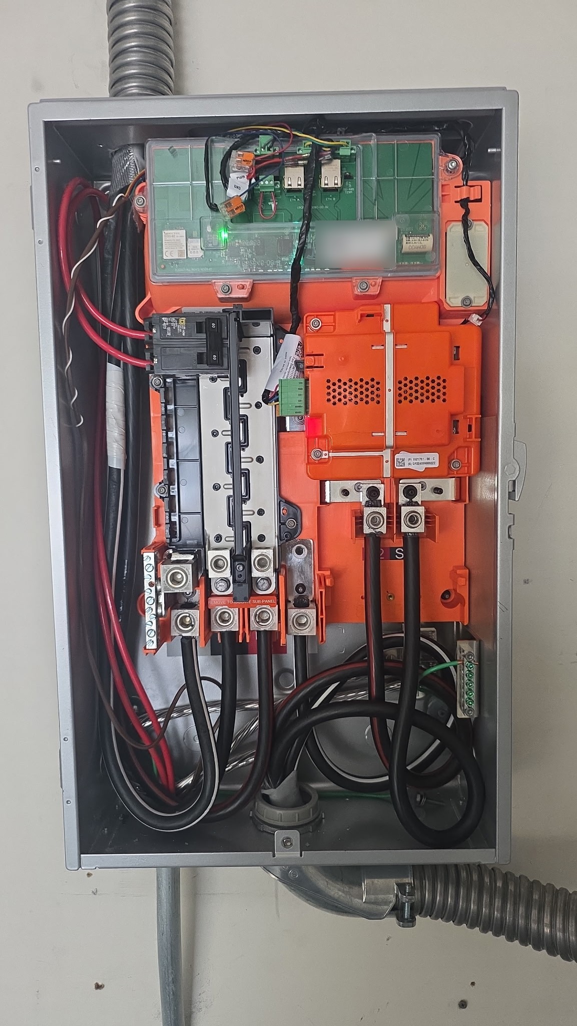 Tesla Backup Gateway installed for home backup power by Ruben Aragon Electrical Services