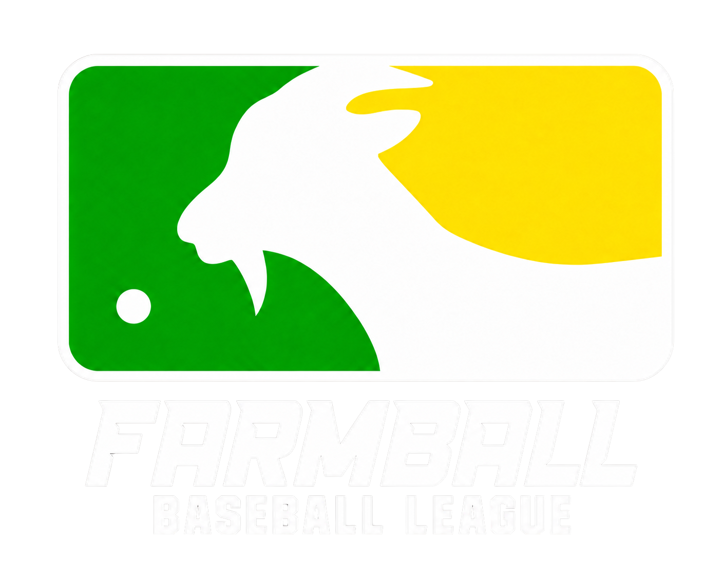 Farmball Baseball League Logo