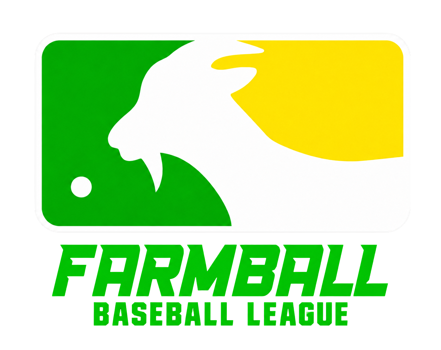 Farmball Baseball League Logo