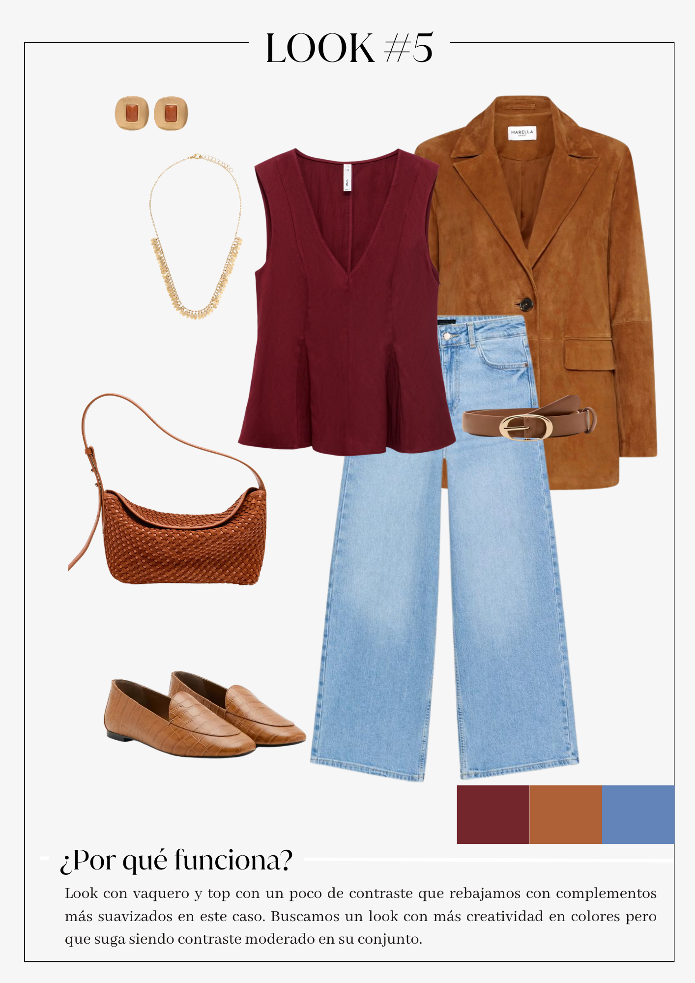 Ejemplos de looks completos explicados
