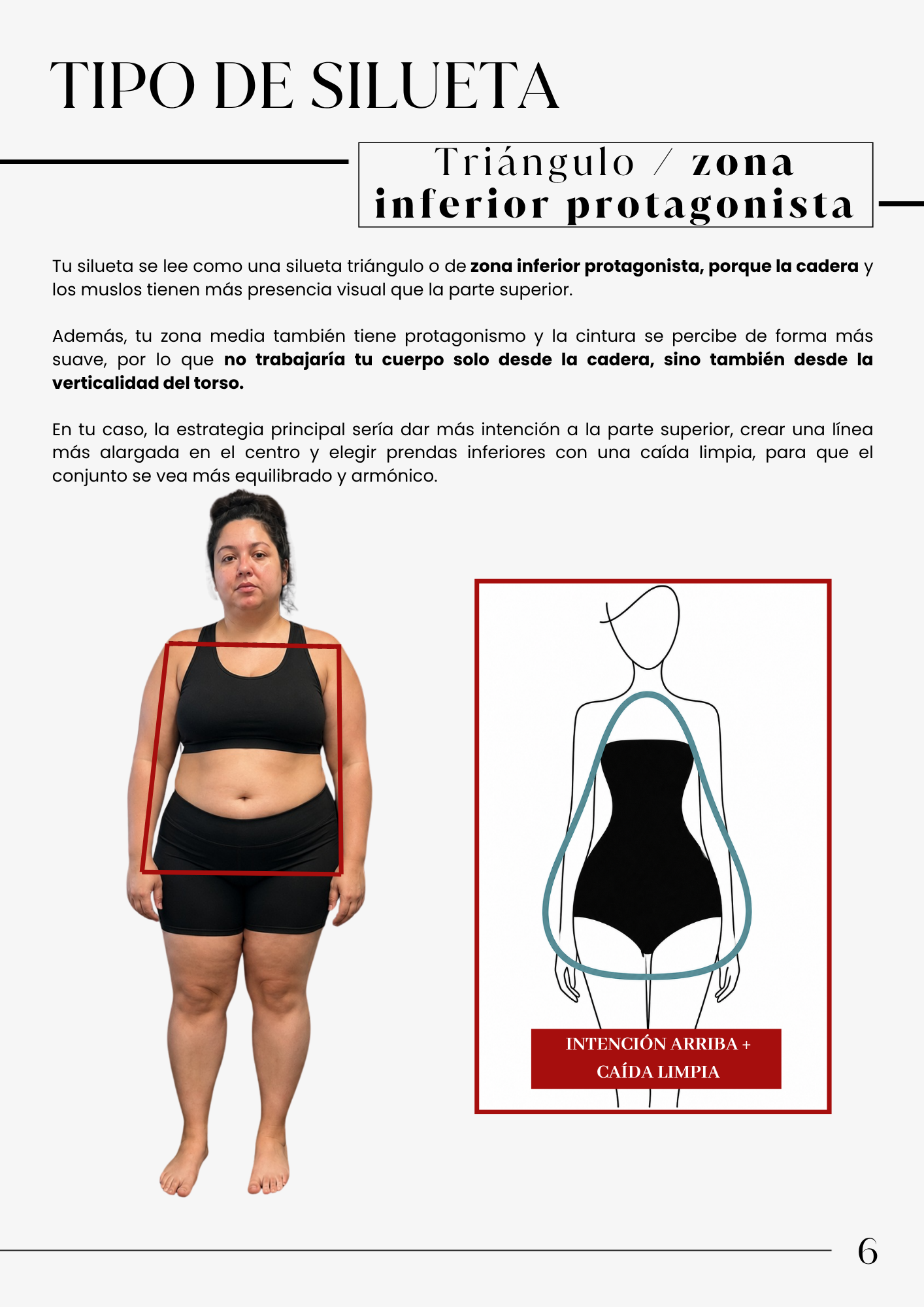Muestra visual del informe: tu diagnóstico