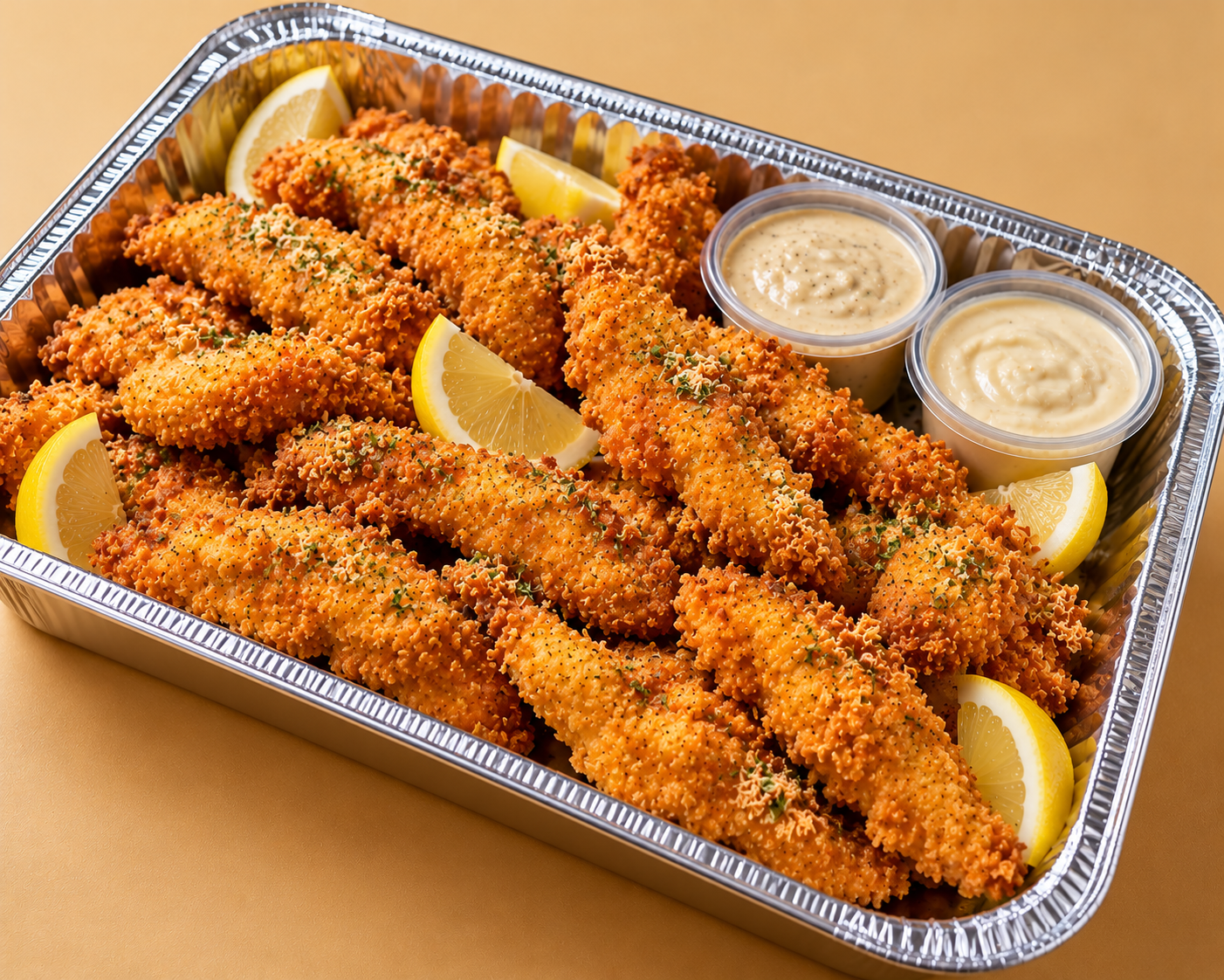 Lemon Fish Fillet with Aioli