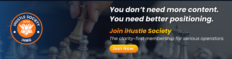 Join iHustle society today