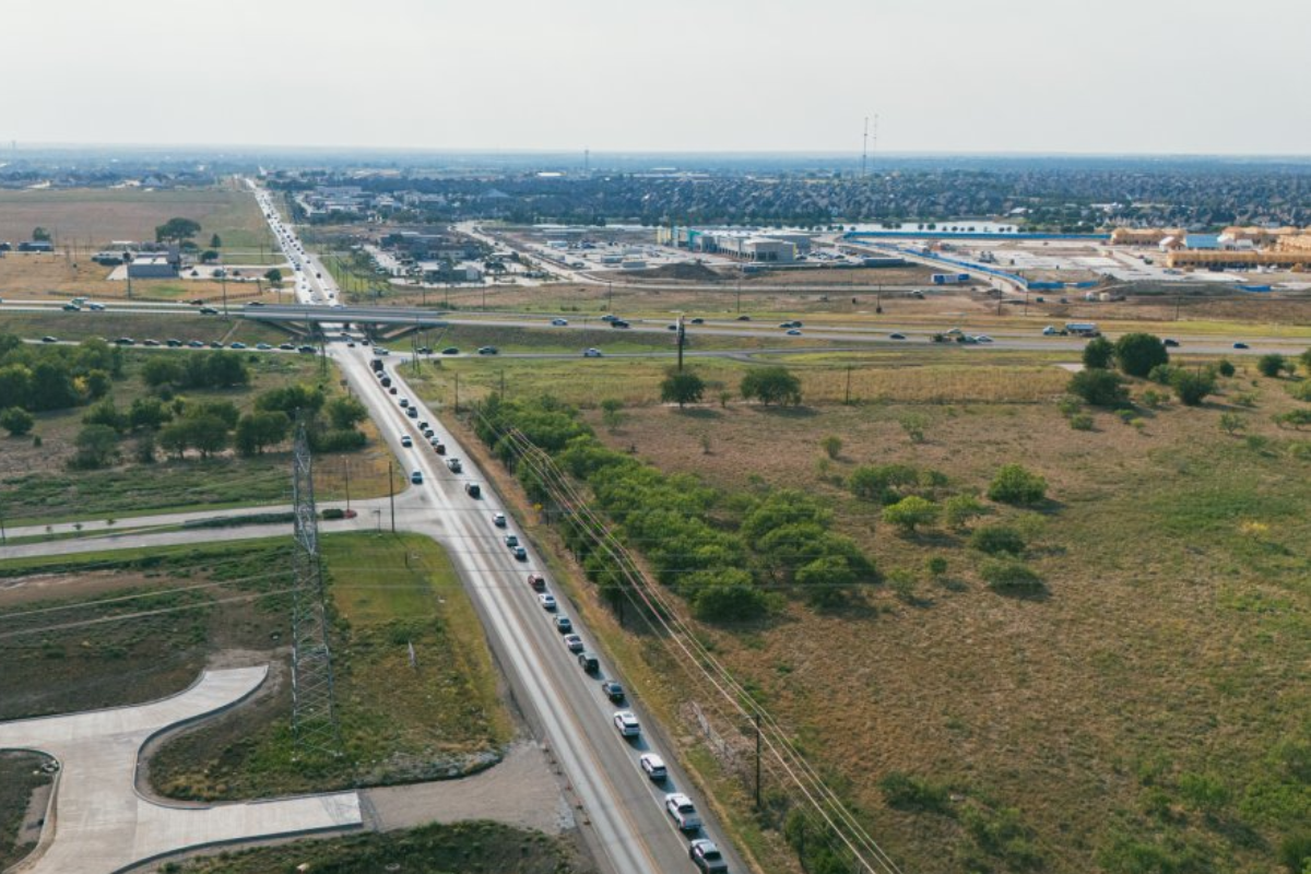 Shopping and development near FM 407 in Argyle