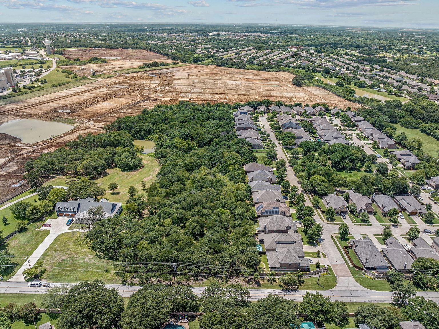 New residential development expanding into open land in North Texas New residential development expanding into open land in North Texas