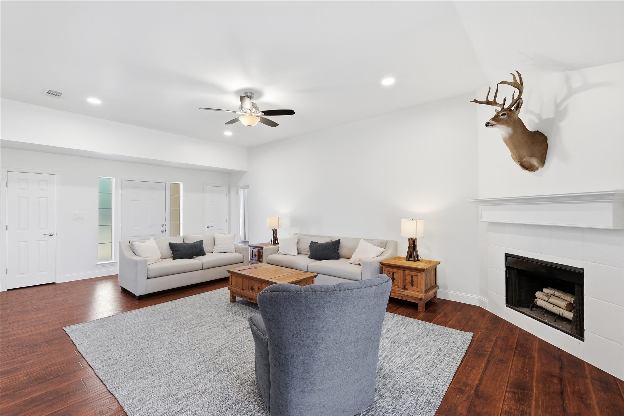 Tasteful updates throughout the whole home of 208 Cory Court in Krum, Texas