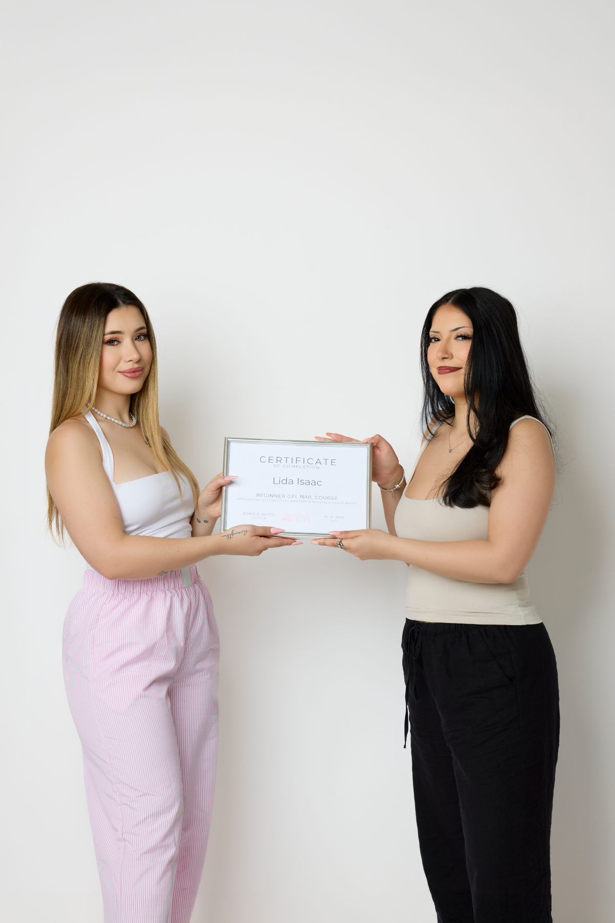 Beginner Gel Nail Course graduate