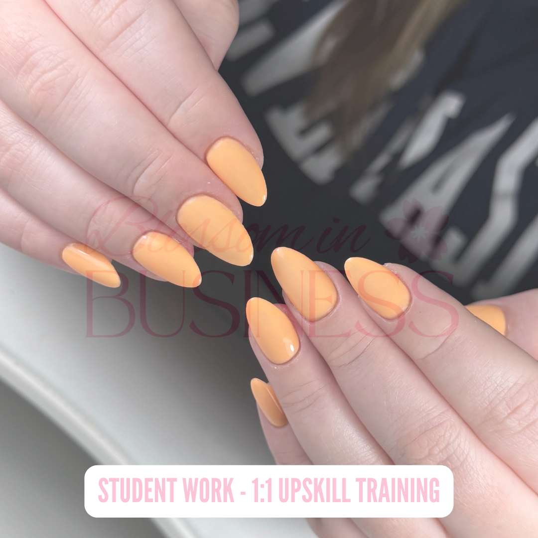 Student work after 1:1 upskill training