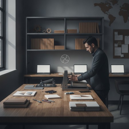 Business owner writing a book with AI tools